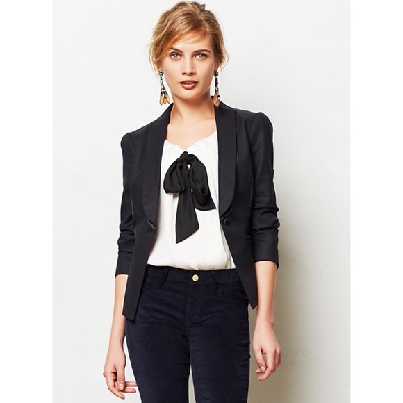 Anthropologie Jackets & Blazers - Anthro Elevenses Tux Blazer